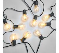 20 Dual Globe String Lights, Multi Coloured One Size