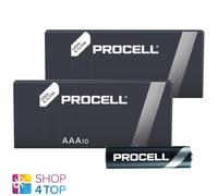 20 DURACELL PROCELL AAA ALKALINE PROFESSION LR03 BATTERIES 1.5V EXP 2033 NEW