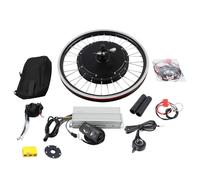 20'' E-Bike Conversion Kit, 48V 1000W Electric Bike Front Wheel Conversion Kit with Brushless Controller LED Display, Bike Retrofit Kit Suitable for Forest Roads, Steep Hills