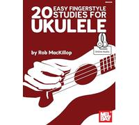 20 Easy Fingerstyle Studies for Ukulele: Includes Online Audio