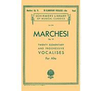 20 Elementary and Progressive Vocalises, Op. 15: Schirmer Library of Classics Volume 594 Low Voice