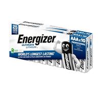 20 Energizer Ultimate Lithium AAA Batteries - Long Lasting Batteries for Devices Torches Toys and Cameras