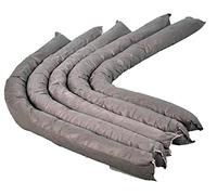 20 EVO Recycled Oil and Water Absorbent Socks 8cm x 120cm - Suitable for Hydraulics, Oils, Coolant, Fuels and Mild Acids