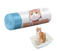 20 Extra Large Cat Litter Tray Liners with Drawstrings, 30 x 40cm Durable Thick Scratch Resistant and Leak Proof Bags,for Most Large Pet Cat Litter Box