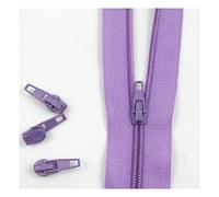 20 Extra Zip Sliders for No.3 Continuous ZIPS*29 Colours* Zipper FASTENINGS ONLY! (Purple H167)