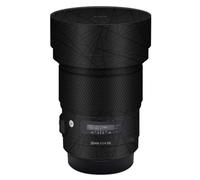 20 F 1.4 Camera Lens Sticker Wraps Film Protector Vinyl Decal Skin for Sigma 20mm F1.4 fit for Canon EF Mount Coat (Cross Ultra Black)