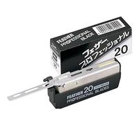 20 Feather Professional Single Edge Razor Blades