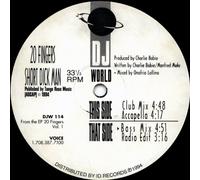 20 Fingers - 20 Fingers - Short Dick Man - D.J. World Records - DJW 114