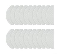 20 for Pack Microfiber Mop Pads for Laresar for l6 Pro for ultenic for t10 - Washable Reusable Robot Vacuum Cleaning Cloths Hard Floor 30x24cm