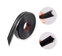 20 Ft Flexible Molding Trim,Ceiling Molding Peel and Stick,Corner Guards Wall Trim,Self Adhesive Caulk Strip for Living Room, Bedroom, Kitchen, Bathroom (Black)
