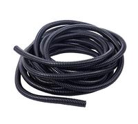 20 Ft Split Wire Loom Conduit Polyethylene Tubing Black Color Sleeve Tube 10mm Inner Diameter