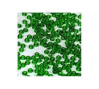 20 g Preciosa seed beads 6/0 (approx. 4 mm) Emerald Green (seed beads)