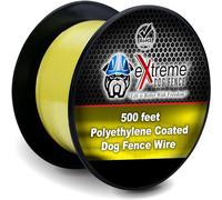 20 Gauge Electric Dog Fence Wire | Heavy Duty Core Wire - 500 FT | for Creating Perimeter Boundary Loop | Compatible with All Brands, Invisible Fence, Perimeter, More