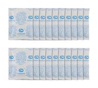 20 Gram X 20 Packs Silica Gel Sachets, Silica Gel Packets, Desiccant Bag, Desiccant Beads Reusable, Moisture Absorbers for Keeping Drying Clothes,Shoes,Leather Item Storage and More