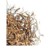 20 Grams of NATURAL Luxury Hamper Shred Gift Packaging - Extra Soft Shredded Tissue Paper