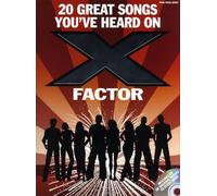 20 Great Songs You've Heard on X Factor – PVG Book/CD