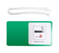 20 Hanging Fire Safety Labels, Equipped with Ropes, Furniture Flame Retardant Labels, and Product Fire Safety Warning Labels.