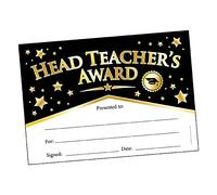 20 Head Teachers Award Formal Design Childrens Pupils School Reward Certificates A5 Primary Teaching Services