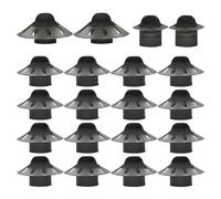 20 Hearing Aid Accessories, Open Dome Ear Plugs, Anti-Static Soft Silicone Ear Plugs, Ear Plugs for Hearing Impaired Hearing Aids