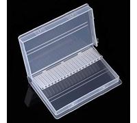 20 Holes Nail Drill Bits Storage Box Container Holder Display Organizer Case