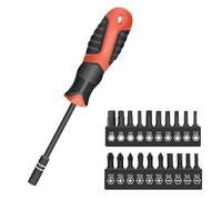 20 in 1 Household Straight Quick Releasing Screwdriver Multifunctional Portable Handheld Detachable Home Screwdriver