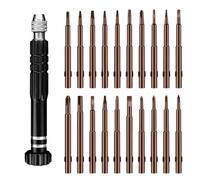 20-in-1 Mini Screwdriver Set - Glasses Screwdriver, Miniature Screwdriver, for Eyeglasses, Sunglasses, Watches, Jewelry, Cell Phone Repair Screwdrivers