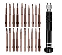 20-in-1 Small Screwdriver Set, Mini Screwdriver Set, Screwdrivers Set, Precision Glasses Screwdriver, Micro Screwdrivers Sets, for Mobile Phone, Eyeglasses, Watches, Repair, Contains Variety of Bits