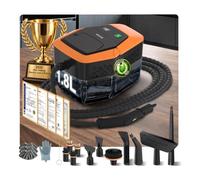 20-IN-1 Upgraded Steam Cleaner【#1 German CTL: 50% Effizienter - Akkufreier Stufengriff】【UK Tested: 99.99% Germ Kill - #1 German SPJ】Handheld Steam Cleaners for Home, Floor, Sofa, Car & Windows(Orange)