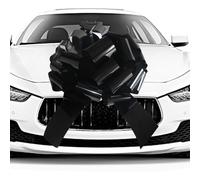 20 Inch Black Bow for Car,1 Pc Giant Present Bow for Large Gift Wrapping New Houses Huge Present Birthday Christmas Decor (Black)