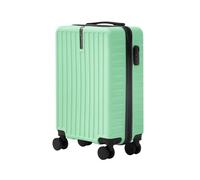 20 Inch Cabin Suitcase with Built-in Hook - Lightweight Hard Shell Travel Luggage for Handbags & Duty-Free Shopping - Smooth Wheels, Carry-On Approved, Multiple Colours (Mint)