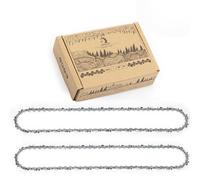 20 inch Chainsaw Chain 80 Drive Links, 325" Pitch .050" Gauge 2 Pack