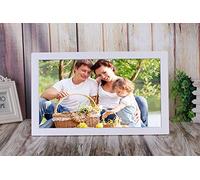 20-inch Digital Photo Frame with IPS Display and Video Player, Automatic Playback Without Lag and Easy Operation