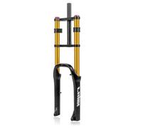 20 Inch Fat Bike Suspension Fork 4.0" Travel 120mm Double Shoulder Air