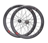 20 Inch Foldable Bike Wheelset 406/451 BMX V/C/Rim Brake Rim Quick Release 74/130MM For 8/9/10/11/12 Speed Cassette Bicycles Wheelset(Black_406)