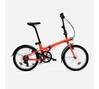 20 Inch Folding Bike Btwin 500 - Orange