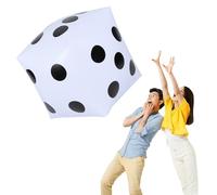 20 Inch Jumbo Inflatable Dice,Outdoor Fun Giant Inflatable for Indoor and Outdoor Broad Game, Ludo and Pool Party