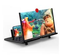 20 Inch Screen Magnifier for Cell Phone, 3D HD Screen Expander for Movies, Videos and Gaming, Foldable Phone Stand with Viewing Amplifier,