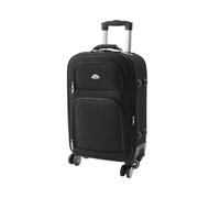 20-inch Softshell Expandable Suitcase in Black The hot sale Black