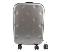 20 Inch Suitcase, with 360° Spinner Wheels, Password Lock, Grey Foldable Portable Luggage Suitcase for Travel, Ideal for Short Trips or As a Carry On