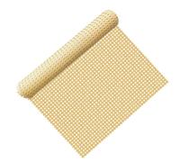 20 Inch Width x 9.9ft Length Cane Webbing Roll,PE Plastic Rattan Cane Material,Rattan Webbing Roll for DIY Projects and Furniture,Rattan Sheet for Crafts and Decor Chair, Cabinet, Ceiling, Bed