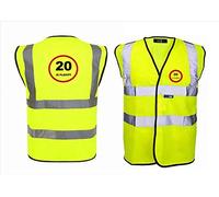 20 IS PLENTY VOLUNTEER HI VIS VEST (Medium)