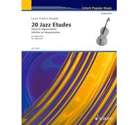 20 Jazz Etudes: Steps to Improvisation. cello.