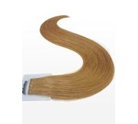 20 Keratin Flat Tip Extensions - luxury european/russian hair - 16" straight - 15 natural medium golden blonde