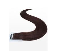 20 Keratin Flat Tip Extensions - luxury european/russian hair - 16" straight - 32 intense mahogany