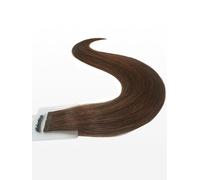 20 Keratin Flat Tip Extensions - luxury european/russian hair - 16" straight - 6 chocolate brown