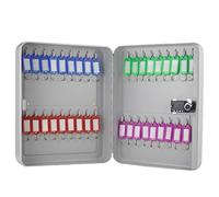 20-Key Lock Box Wall Mount - Secure Storage Cabinet for Home, Office & Business - Durable Design with Resettable Combination Code for Enhanced Security