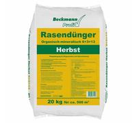 20 kg Lawn Fertilizer Autumn Beckmann NPK-6+3+13 for approx. 500m²