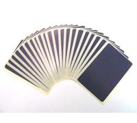 20 Labels, 99x65mm Rectangle, Navy Blue, Colour Code Stickers, Self-Adhesive Sticky Coloured Labels