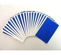 20 Labels, 99x65mm Rectangle, Royal Blue, Colour Code Stickers, Self-Adhesive Sticky Coloured Labels