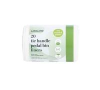 20 Lakeland Tie Handle Small Pedal Bin Liners - 25L